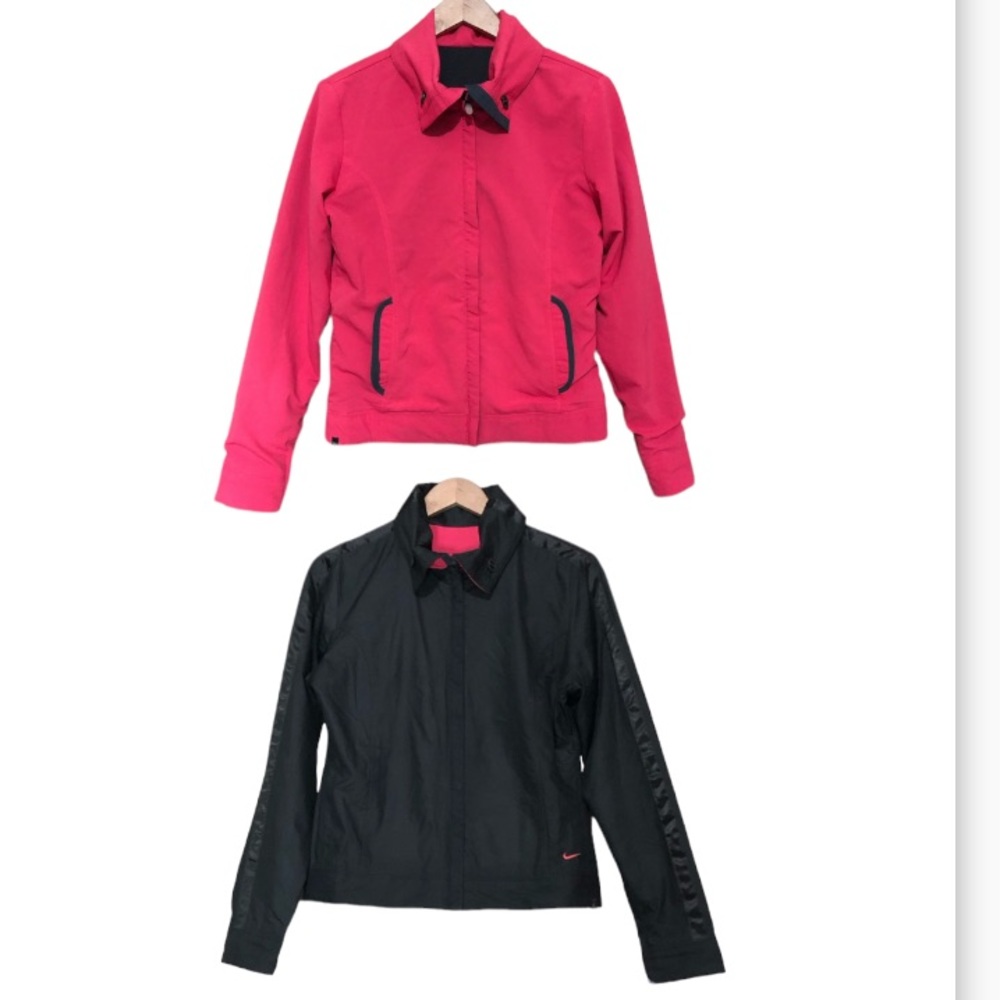 Nike tennis reversible windbreaker jacket